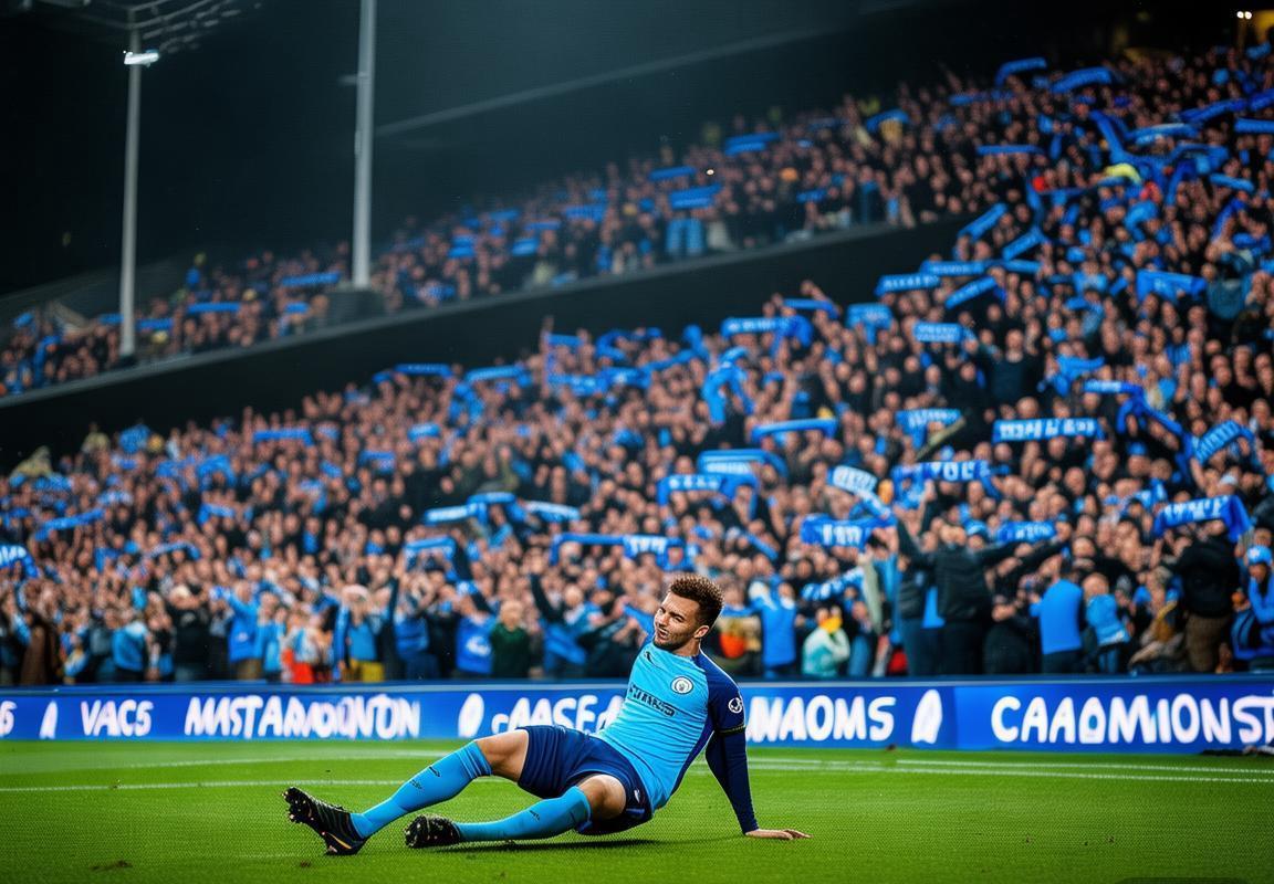 福登补时绝杀引爆伊蒂哈德球场，滑跪庆祝点燃曼城球迷欢呼，曼城惊天逆转永载史册！